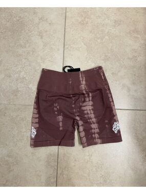 Darc Sport Small Purple Tie Dyed Biker Shorts. 💜⚡️